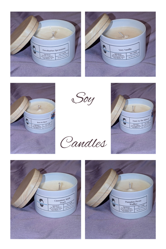 4 oz Soy Candles